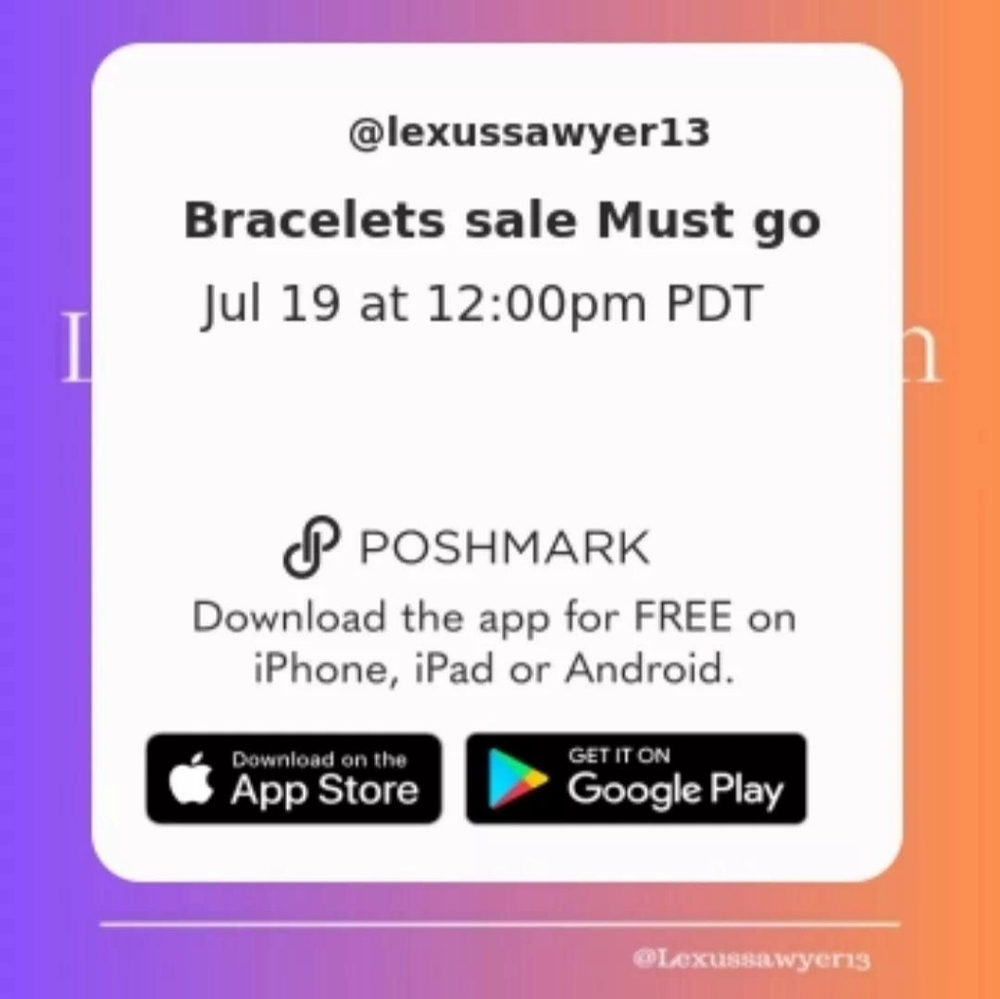 All Bracelets must go